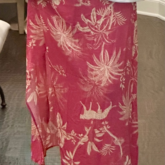 Olivaceous Faux Wrap‎ Summer Skirt-Size Leg - Picture 4 of 7